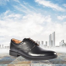 TSF Expo-01-Black New Stylish Pure Genuine Leather Casual Shoes For Men's/Boy's 